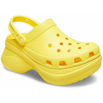 Crocs Classic Bae Clog Women's Platform Clogs Yellow | Australia 0464CTVE